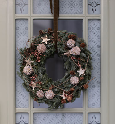 Dørkrans med stjerner Dørkrans med stjerner